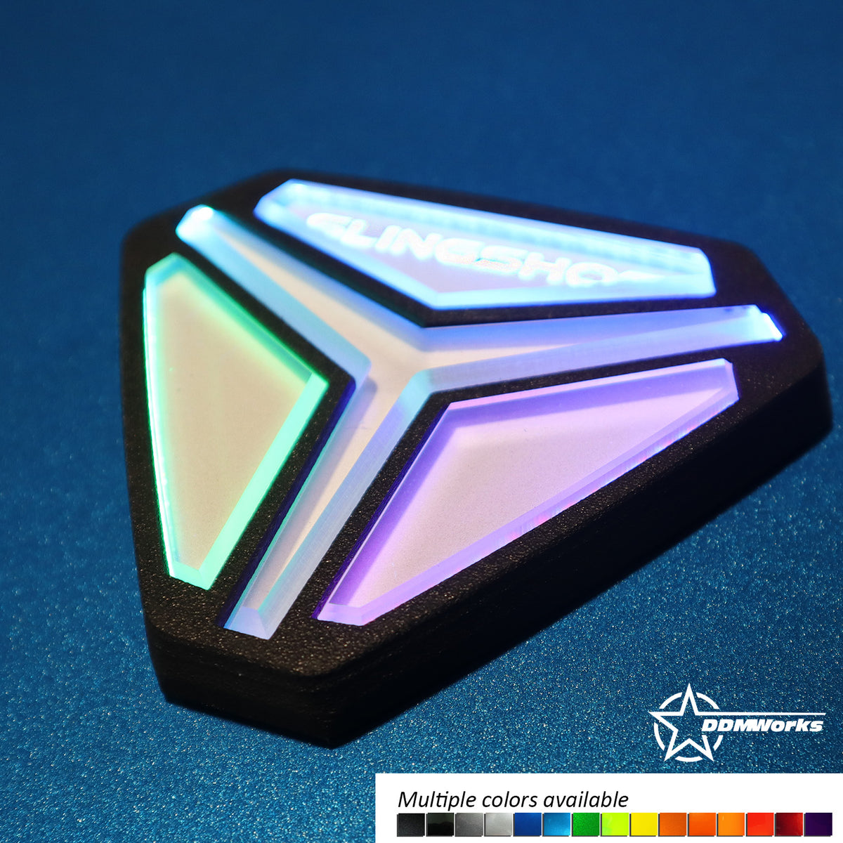 DDMWorks Polaris Slingshot Hood Emblem — manufacturer photo 2