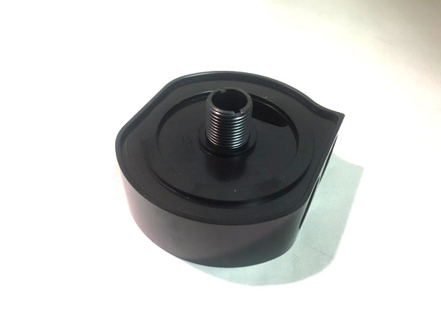 DDMWorks Billet Oil Filter Remote for Polaris Slingshot (2015–2019) — manufacturer photo 2