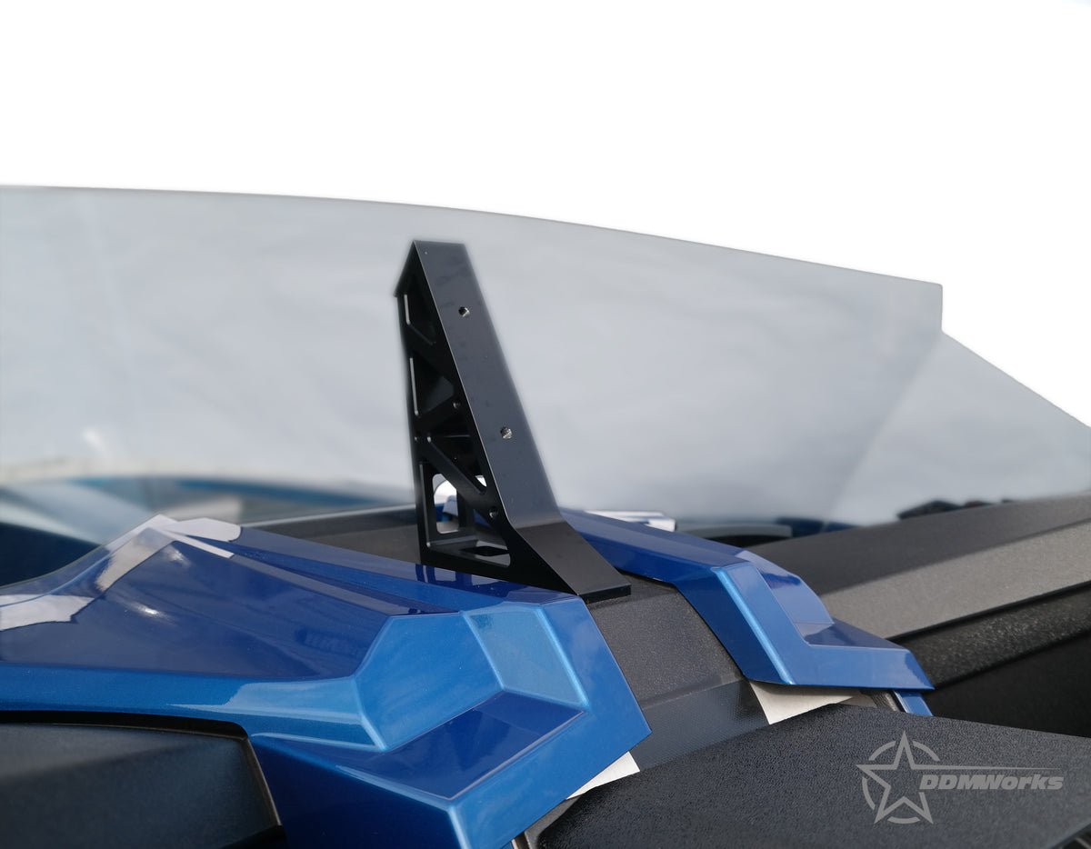 DDMWorks Ripper Windshield Mount for Polaris Slingshot (2015–2019) — manufacturer photo 2