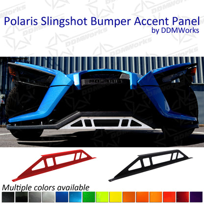 DDMWorks Lower Bumper Accent Panel for the Polaris Slingshot, Q Style (2015–2024) — manufacturer photo 2