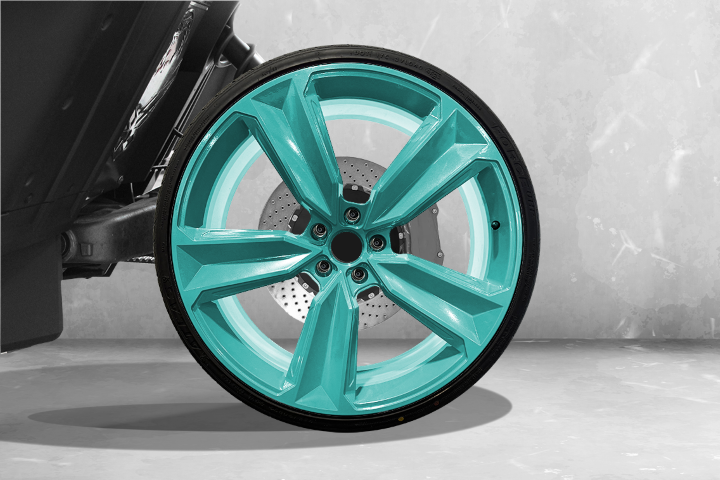 TWIST DYNAMICS FORGED ALUMINUM 22" MEGALODON WHEEL SET FOR THE POLARIS SLINGSHOT (2015-2024)