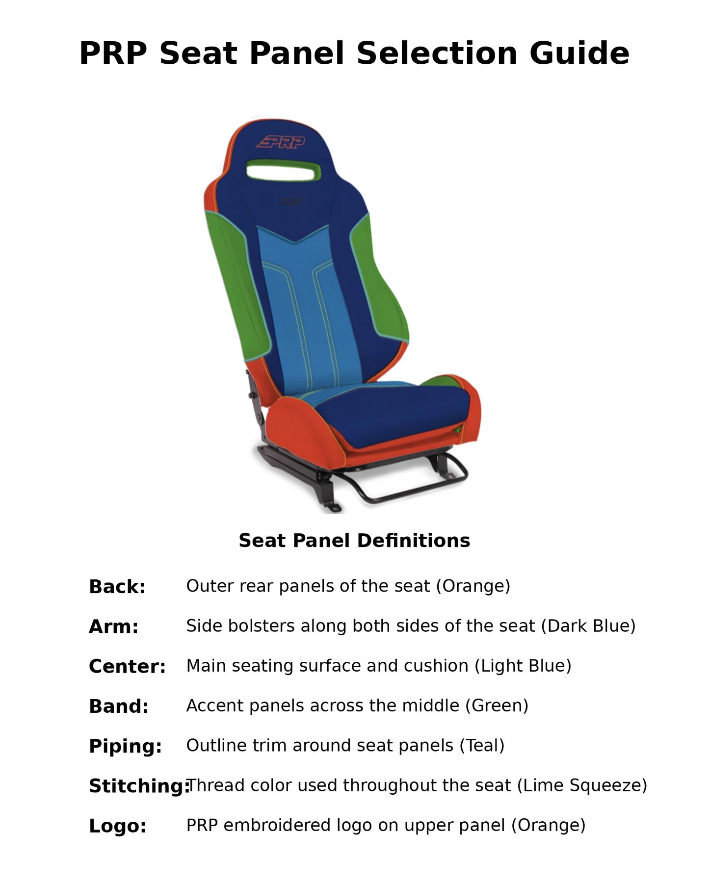 PRP SR SS SUSPENSION SEAT FOR POLARIS SLINGSHOT PAIR- CUSTOM (2015-2021)