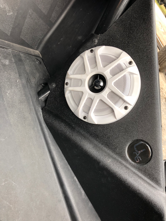 UAS Kick Panel Speaker Pods (2017+ Polaris Slingshot) | 6.5" or 8" Speaker Mount