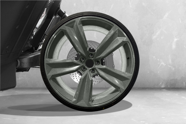 TWIST DYNAMICS FORGED ALUMINUM 22" MEGALODON WHEEL SET FOR THE POLARIS SLINGSHOT (2015-2024)