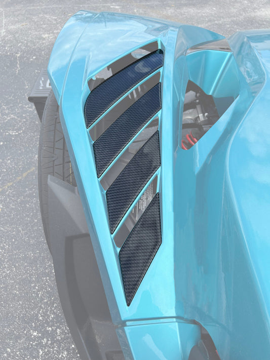 Tufskinz Hood Louver Accent Trim Fits 2022-2027 Polaris Slingshot R