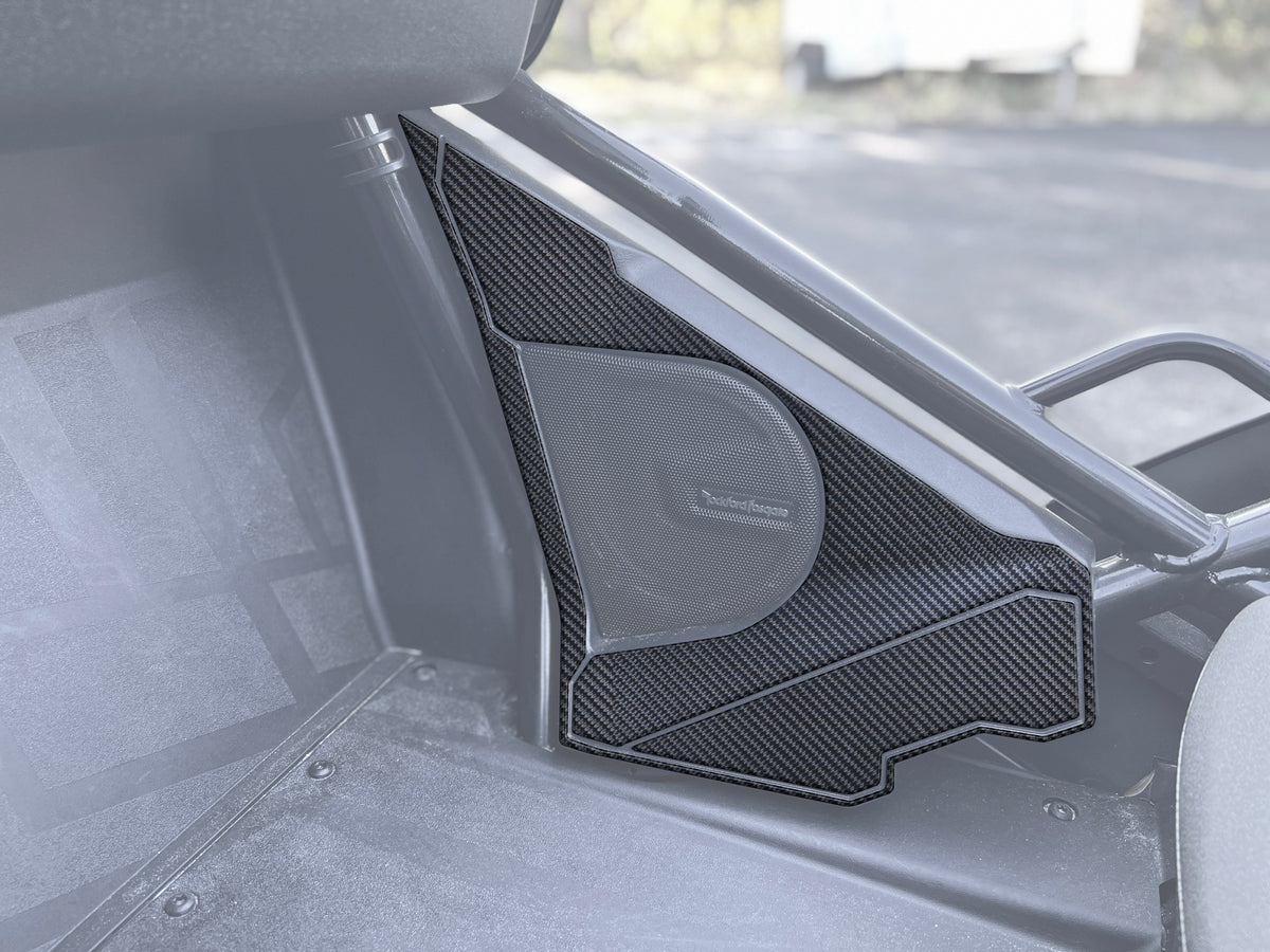 Tufskinz Stage 2 Speaker Pod Accent Trim Fits 2020-2027 Polaris Slingshot