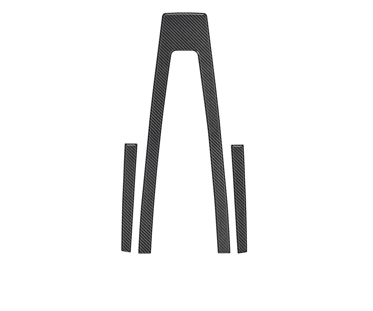 Tufskinz Center Hood Accent Trim — 3-Piece Kit Fits 2020-2027 Polaris Slingshot