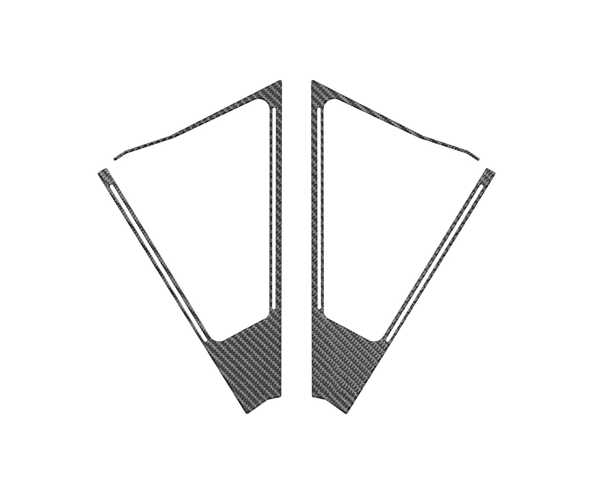 Tufskinz Upper Dash Cubby Accent Trim Fits 2020-2022 Polaris Slingshot