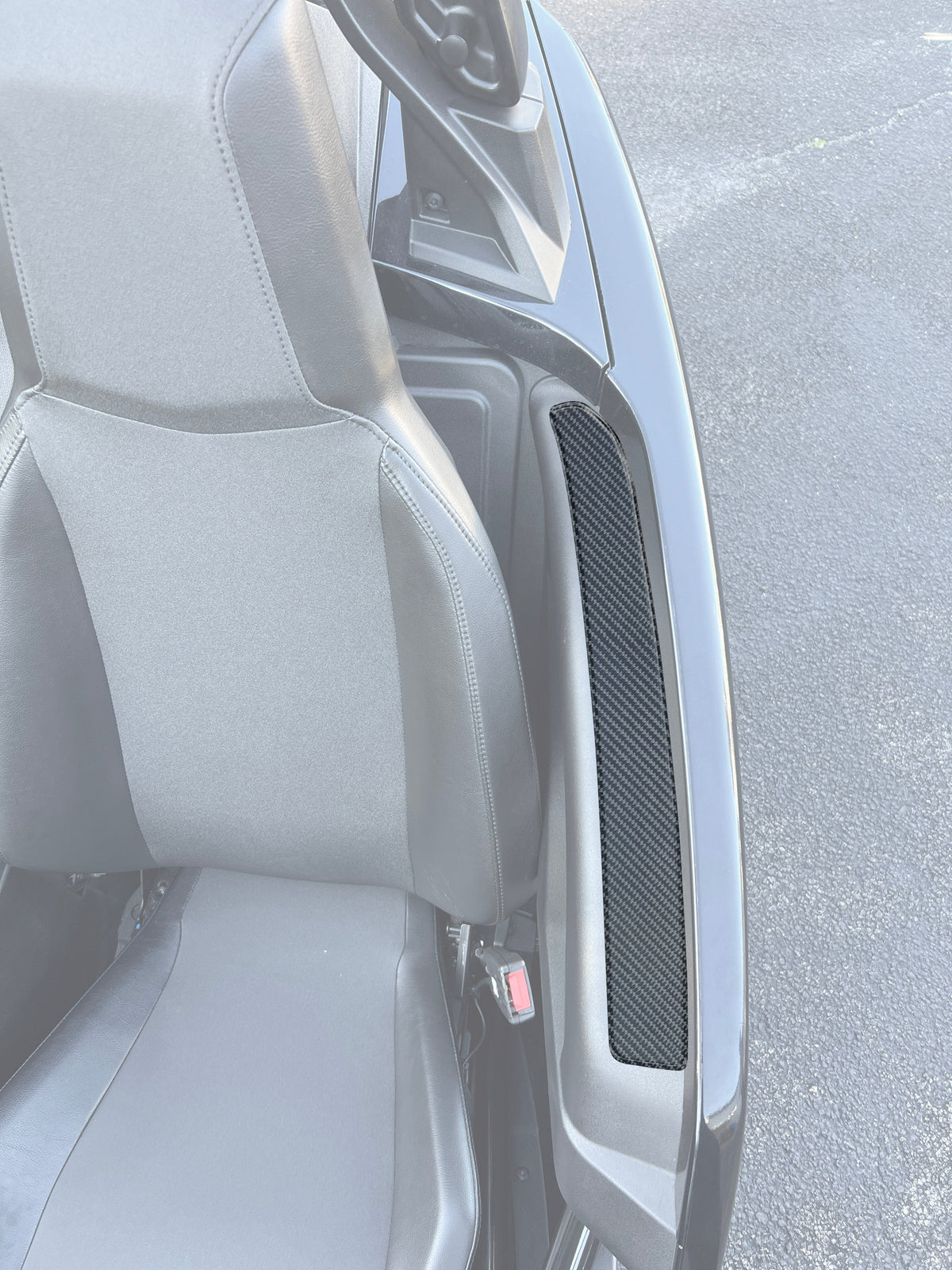 Tufskinz Side Armrests Accent Trim Fits 2017-2027 Polaris Slingshot