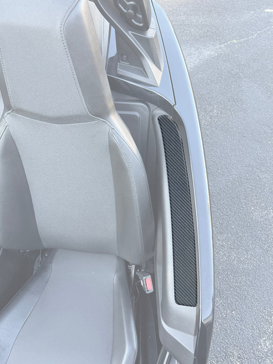 Tufskinz Side Armrests Accent Trim Fits 2017-2027 Polaris Slingshot