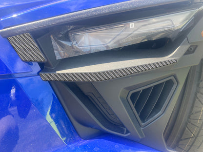 Tufskinz Headlight Lower Accent Trim Fits 2015-2027 Polaris Slingshot