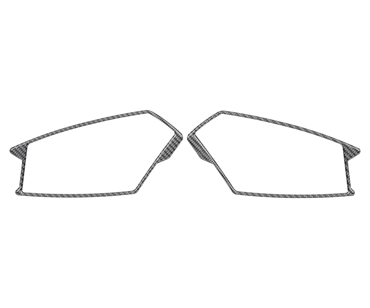 Tufskinz Side View Mirror Surround Accent Trim Fits 2015-2027 Polaris Slingshot
