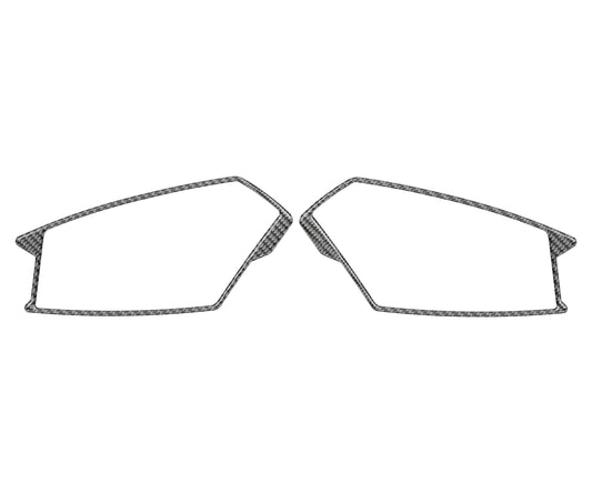 Tufskinz Side View Mirror Surround Accent Trim Fits 2015-2027 Polaris Slingshot