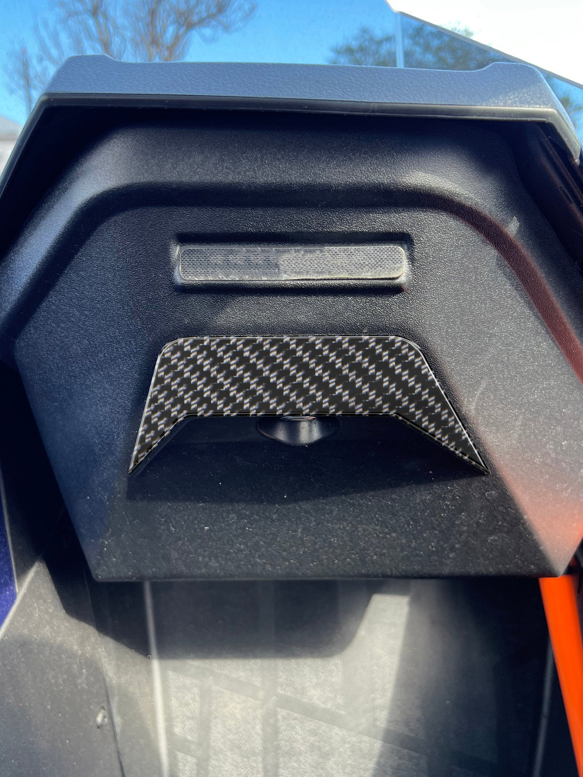 Tufskinz Glove Box Handle Accent Trim Fits 2020-2022 Polaris Slingshot