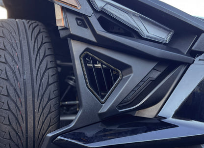 Tufskinz Front Fender Vent Accent Trim Fits 2020-2027 Polaris Slingshot