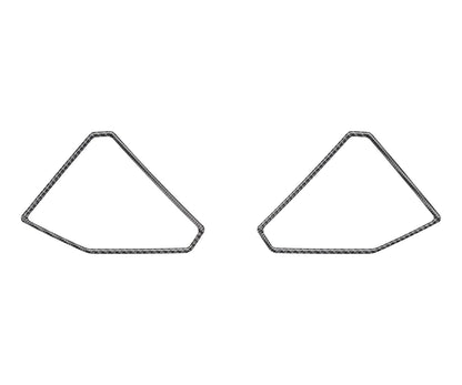 Tufskinz Front Fender Vent Accent Trim Fits 2020-2027 Polaris Slingshot