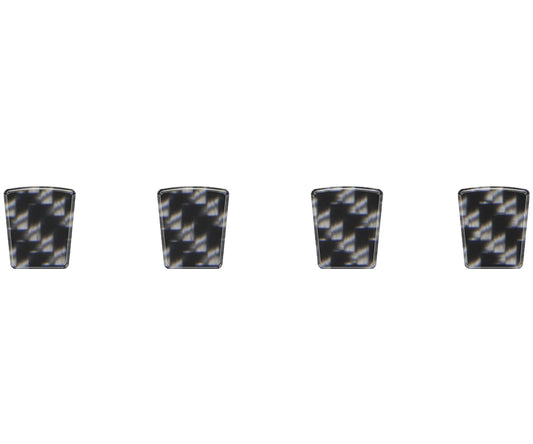 Tufskinz Center Dash Push Button Inserts Fits 2020-2027 Polaris Slingshot