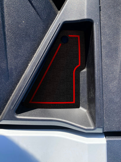 Tufskinz Upper Dash Cubby Foam Inserts Fits 2020-2027 Polaris Slingshot