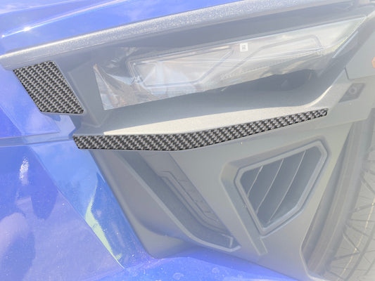Tufskinz Headlight Lower Accent Trim Fits 2015-2027 Polaris Slingshot