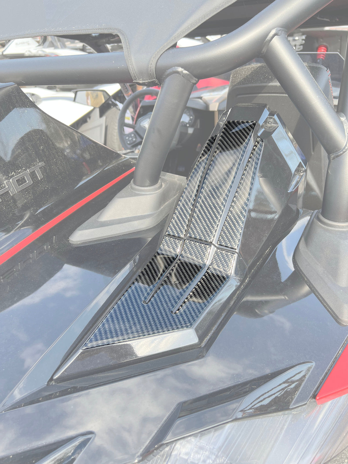 Tufskinz Rear Deck Hump Accent Trim Fits 2015-2027 Polaris Slingshot