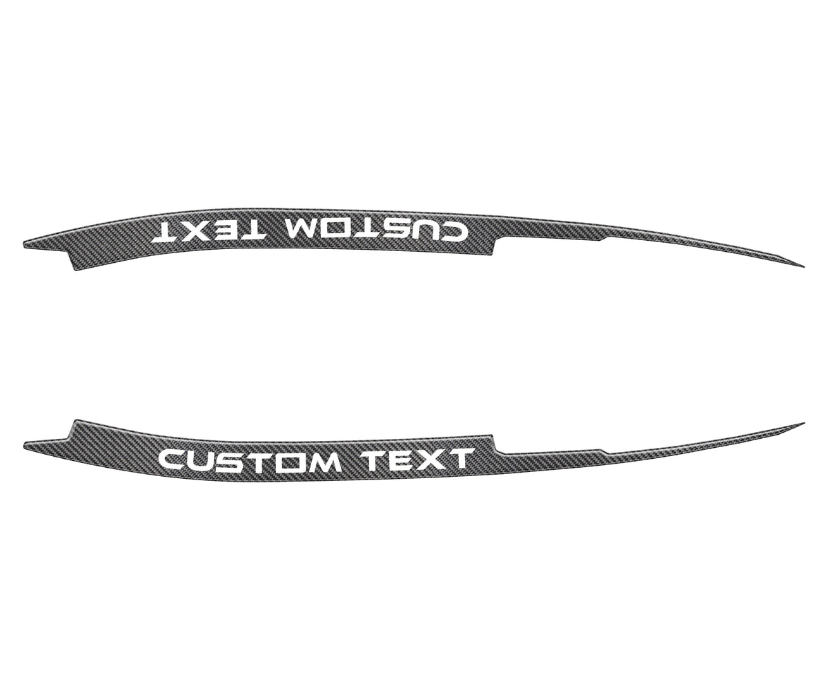 Tufskinz Entry Sill Accent Trim Fits 2015-2027 Polaris Slingshot
