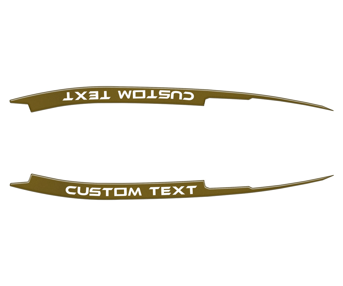 Tufskinz Entry Sill Accent Trim Fits 2015-2027 Polaris Slingshot