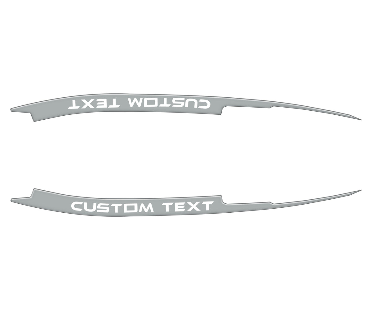 Tufskinz Entry Sill Accent Trim Fits 2015-2027 Polaris Slingshot