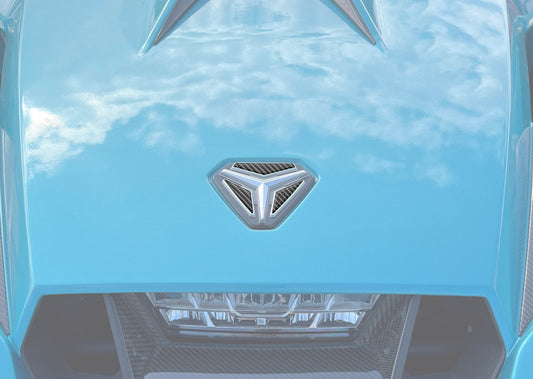 Tufskinz Hood Emblem Inserts Fits 2015-2027 Polaris Slingshot
