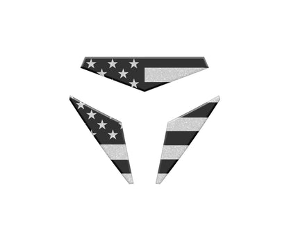 Tufskinz Hood Emblem Inserts Fits 2015-2027 Polaris Slingshot