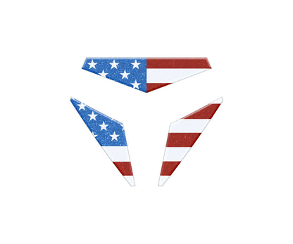 Tufskinz Hood Emblem Inserts Fits 2015-2027 Polaris Slingshot