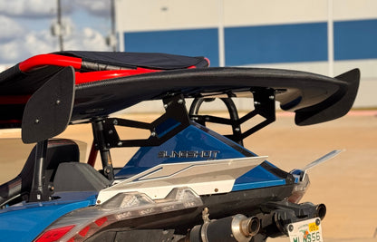 Twist Dynamics Carbon Fiber Rear Wing Kit for Polaris Slingshot (2020–2026) — Round Roll Hoops — manufacturer photo 1