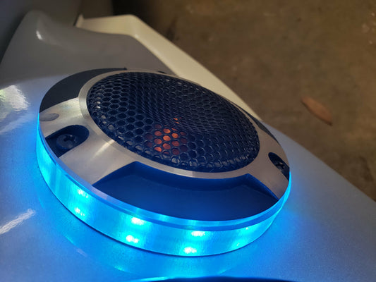 UAS RGB LED Lighted Speaker Rings (1 Ring)