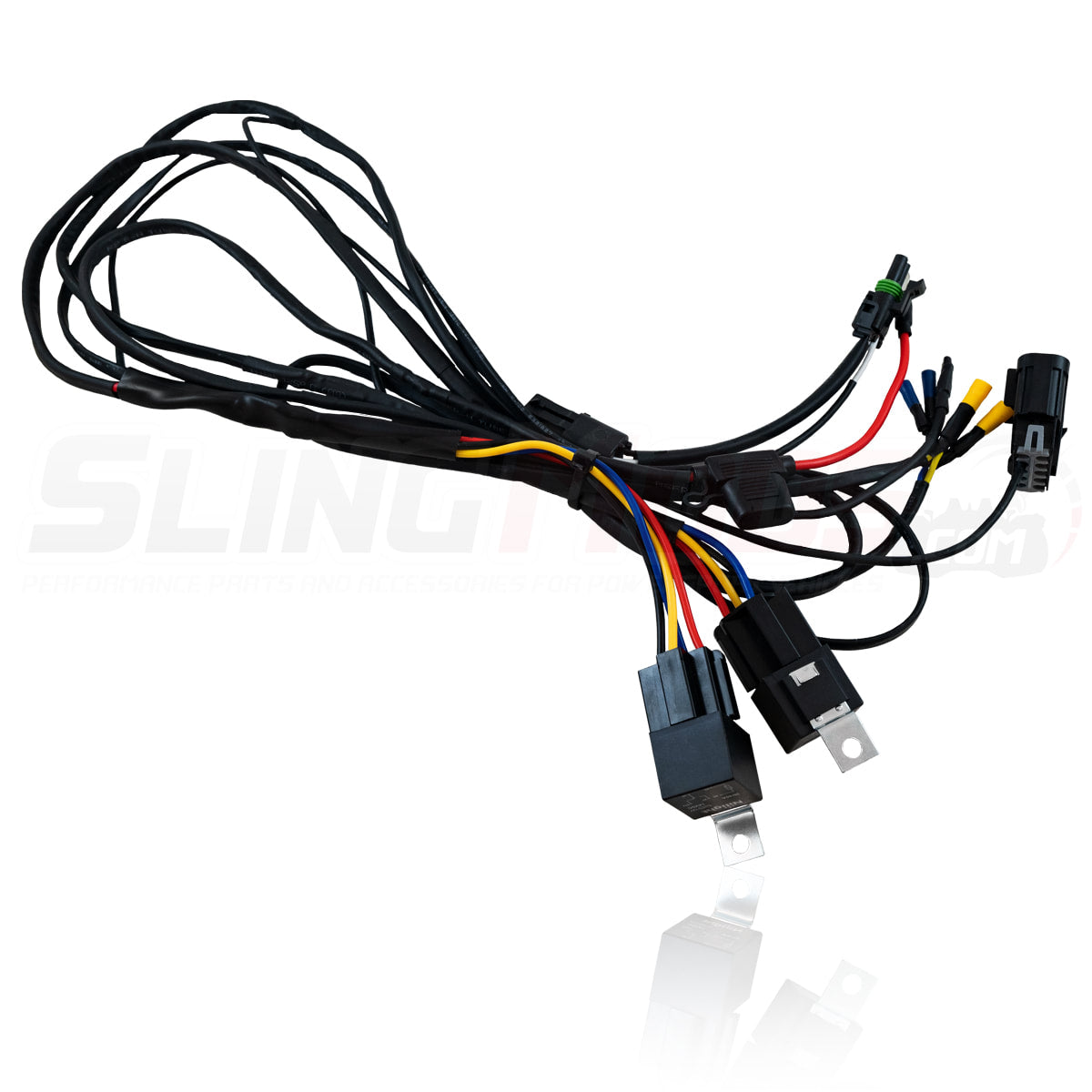UAS Aftermarket Stereo Power Harness with Backup Camera Trigger for the Polaris Slingshot S Model (2020+)