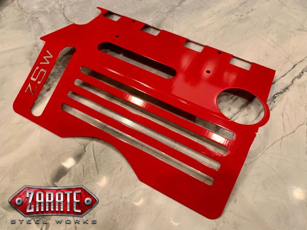Zarate Steel Works Polaris Slingshot Trio Engine Cover