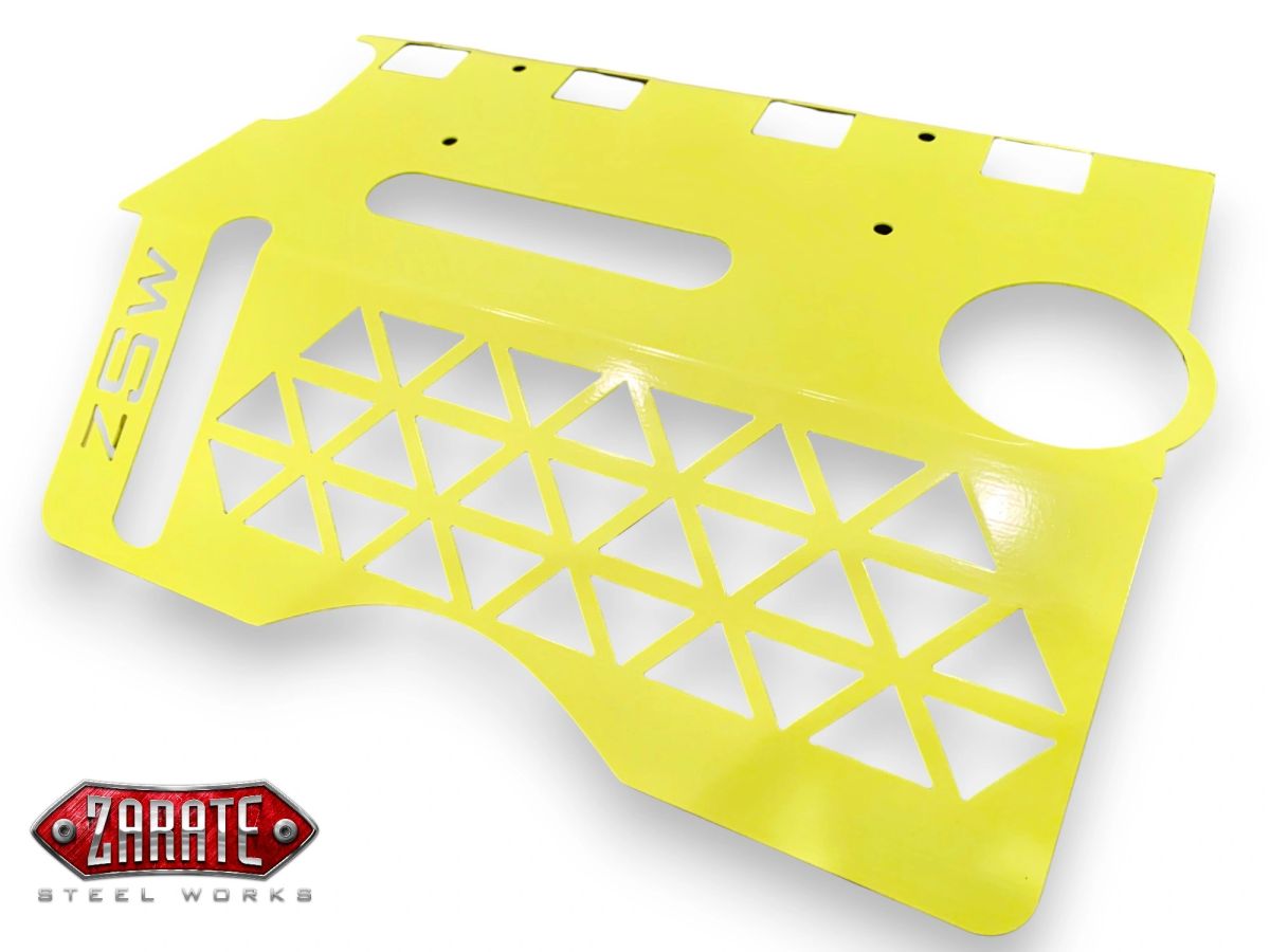 Zarate Steel Works Polaris Slingshot Geo Engine Cover