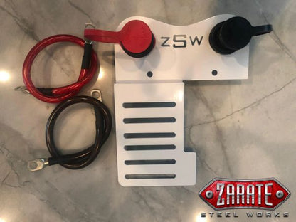 Zarate Steel Works Polaris Slingshot Dual Charge & Jump Ports with Bracket