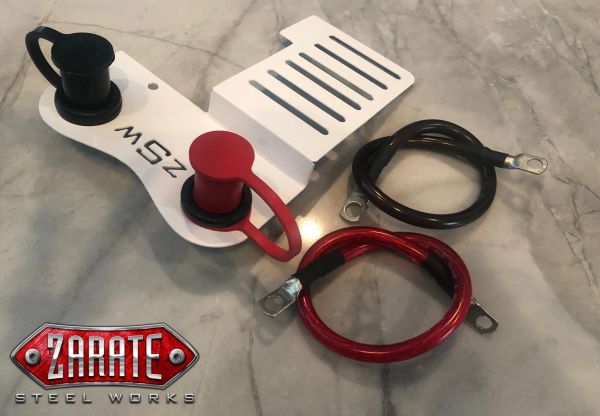 Zarate Steel Works Polaris Slingshot Dual Charge & Jump Ports with Bracket
