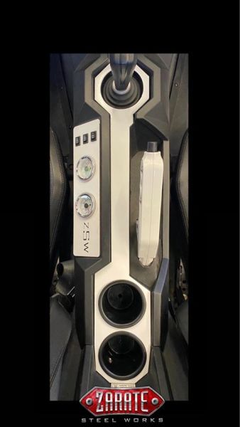 Zarate Steel Works Polaris Slingshot Customized - Center Console Accent Trim