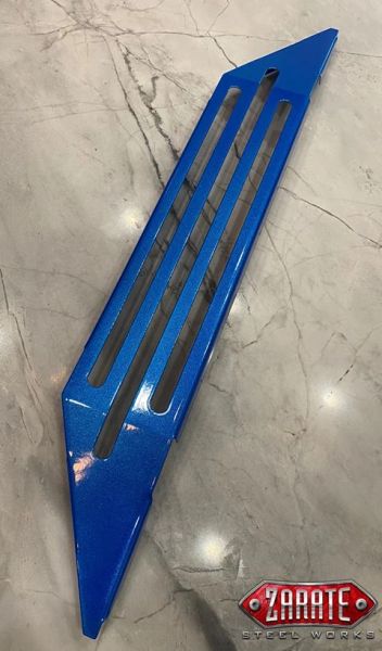 Zarate Steel Works Polaris Slingshot Front Bumper Lower Accent Trim - Trio