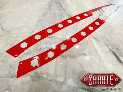 Zarate Steel Works Polaris Slingshot Side Entry Sills (Pair) - Honeycomb