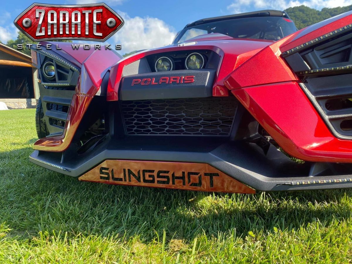 Zarate Steel Works Polaris Slingshot Front Bumper Lower Accent Trim - Slingshot