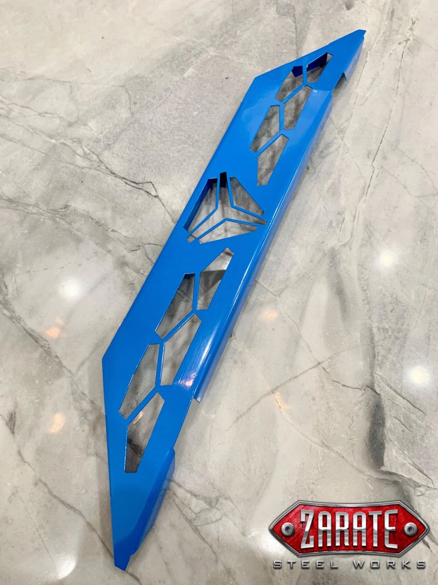 Zarate Steel Works Polaris Slingshot Front Bumper Lower Accent Trim - SS Logo