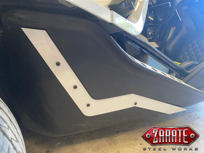 Zarate Steel Works Polaris Slingshot Side Fender Delete Trim Kit (Pair) - Smooth