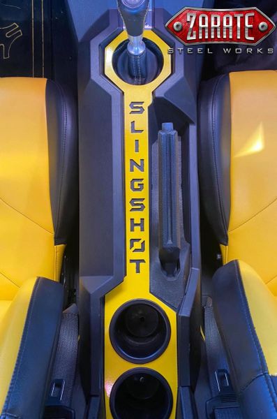 Zarate Steel Works Polaris Slingshot Slingshot Word- Center Console Accent Trim