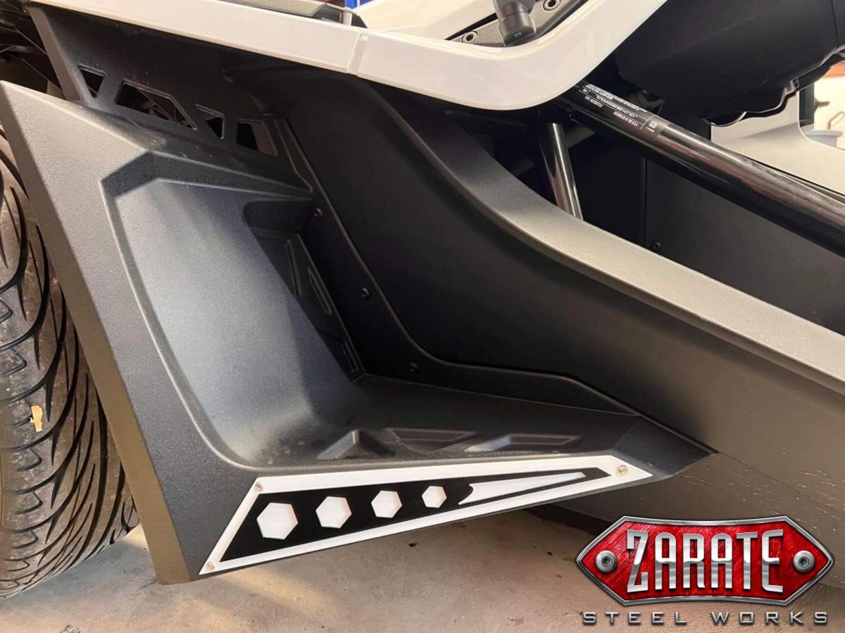 Zarate Steel Works Polaris Slingshot Dual Layer Fender Accent Trim (Pair) - Honeycomb Design