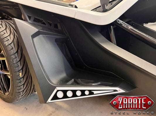Zarate Steel Works Polaris Slingshot Dual Layer Fender Accent Trim (Pair) - Speedster Design