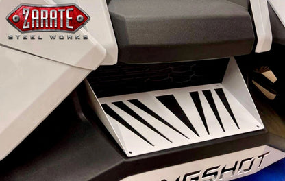 Zarate Steel Works Polaris Slingshot Front Upper Bumper Plate- Geo Design