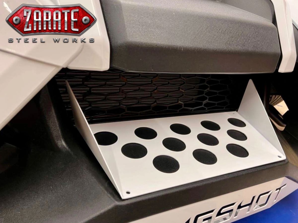 Zarate Steel Works Polaris Slingshot Front Upper Bumper Plate- Speedster Design