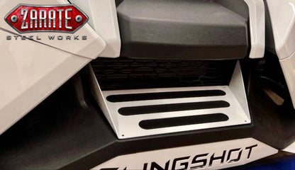 Zarate Steel Works Polaris Slingshot Front Upper Bumper Plate- Trio Design