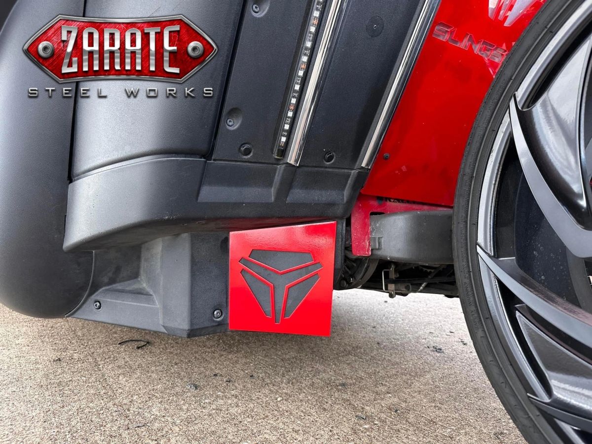 Zarate Steel Works Polaris Slingshot Rear Lower Accent Panels (3Pc Set)